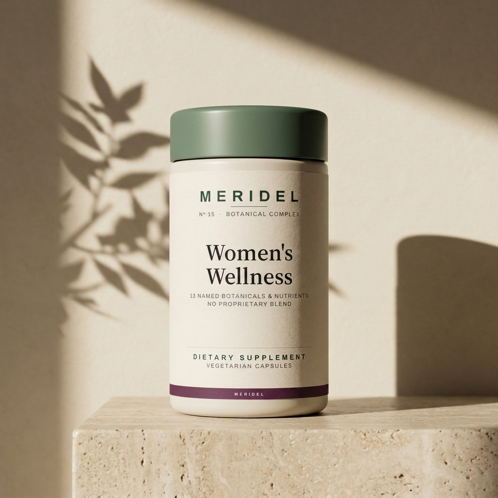 Meridel Women's Wellness — product bottle